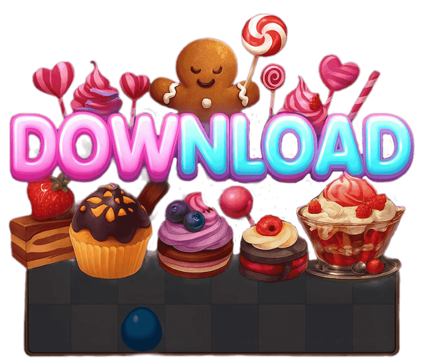 Sweet Candy World mobile game screenshot