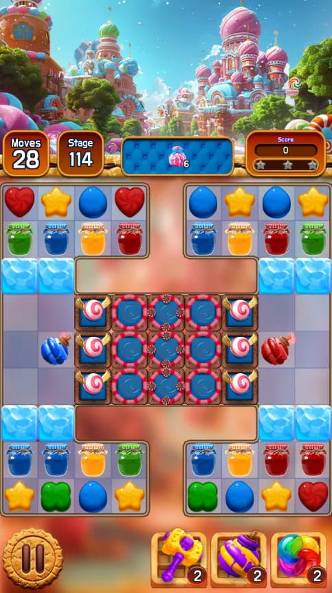 Sweet Candy World gameplay screenshot 4
