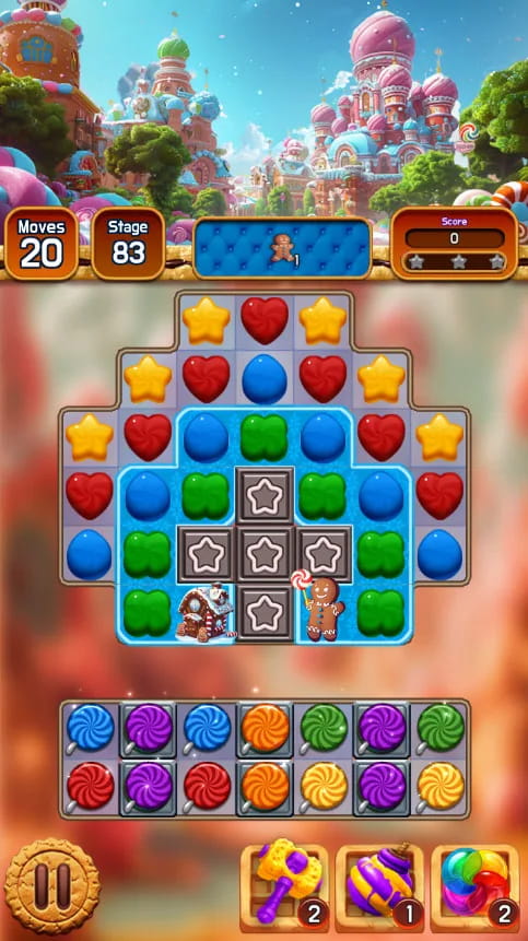 Sweet Candy World gameplay screenshot 5